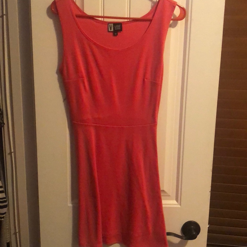Coral everyday dress